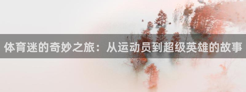 风速体育官网：体育迷的奇妙之旅：从运动员到超级英雄的故事