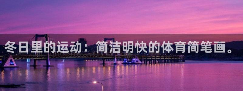 下载风速体育：冬日里的运动：简洁明快的体育简笔画。