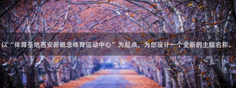 风速体育直播：以“体育圣地西安新概念体育运动中心”为起点，为您设计一个全新的主题名称。